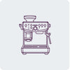 Breville RMBES500BSS1BCA1 The Bambino Plus Espresso Machine - Brushed Stainless Steel (RM-BES500BS)
