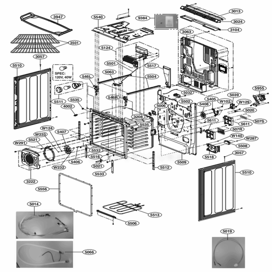 LG Part# AMP30060101 Governer Assembly - Genuine OEM