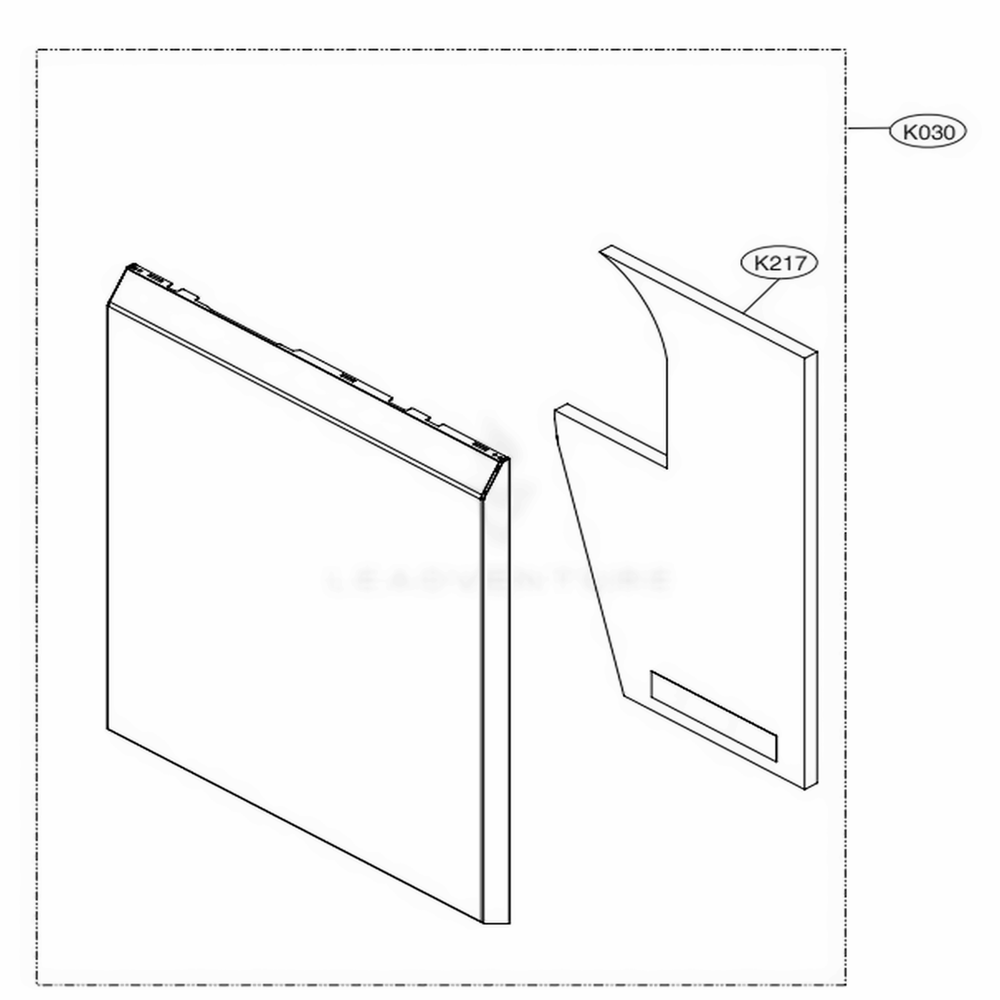 LG Front Cover Assembly ACQ88048302