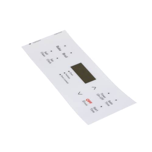 Frigidaire LFEF3018TWE Touchpad Overlay - White  - Genuine OEM