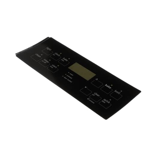 Frigidaire LGEF3043KFM Clock Overlay (Black) Genuine OEM