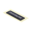 Frigidaire Refrigerator Nameplate - 5304511145