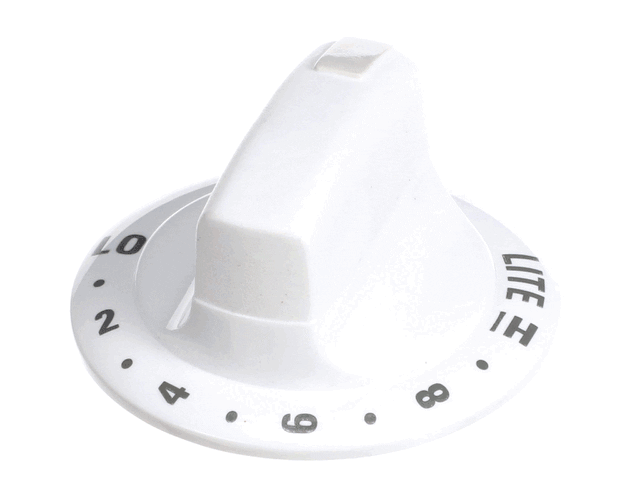 Frigidaire Part# 318271800 Surface Burner Control Knob (OEM) White