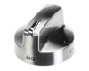 Electrolux Knob,Top Valve,Stainless - 5304492202