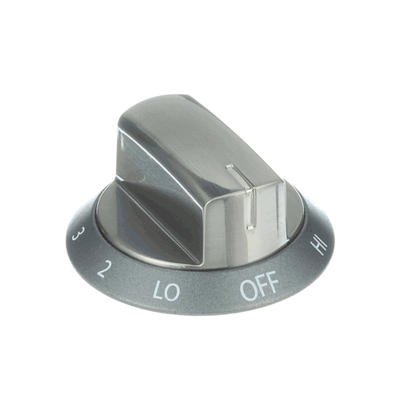 Frigidaire Part# 5304501822 Burner Control Knob (Black) - Genuine OEM