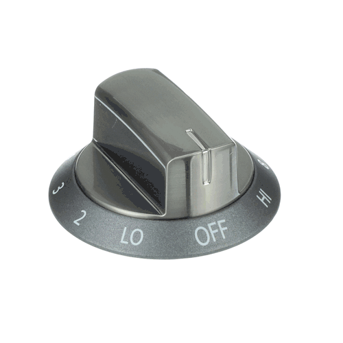 Frigidaire Part# 5304501823 Center Burner Knob (Black) - Genuine OEM
