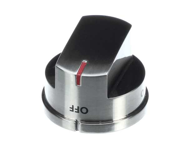 Electrolux Knob,Top Valve,Stainless - 5304517170