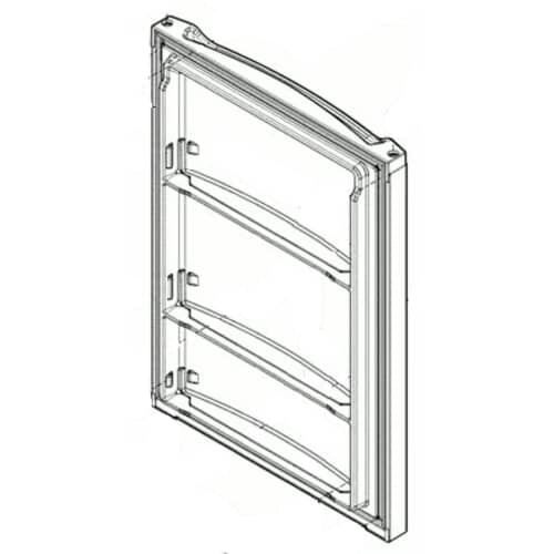Frigidaire Part# 5304520455 Door Assembly (Fridge, White) - Genuine OEM