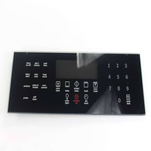 Electrolux Control Panel,Touch,Glass,Blac - 808770702