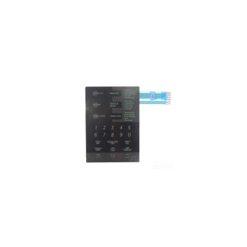Sharp Part# FUNTKB153MRE0 Key Sheet - Genuine OEM