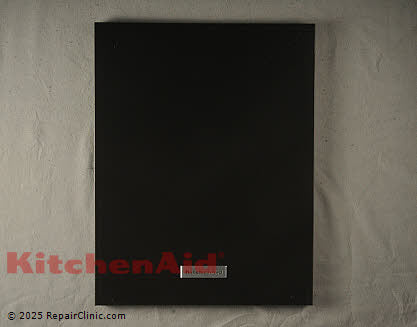 Whirlpool Part# W10919297 Front Panel (OEM) Black