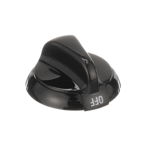 GE Part# WB03K10037 Temperature Knob (OEM) Black