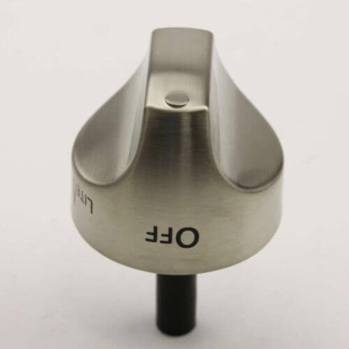 GE Burner Knob -Stainless WB03K10266
