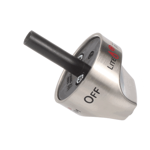 GE Cooking Product Knob Assembly (Stainless) WB03K10308