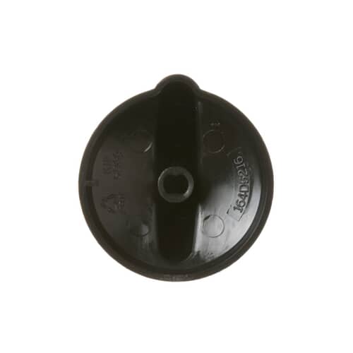 GE Part# WB03T10233 Burner Control Knob (OEM) Black