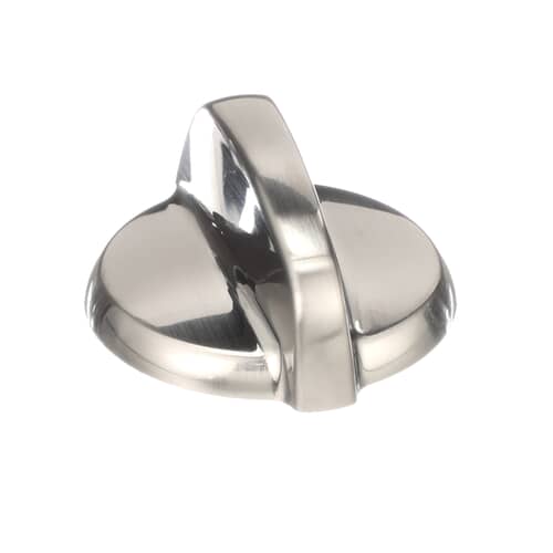GE Burner-Control Knob -stainless steel. WB03T10284