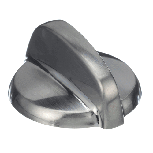 GE JGP333SET1SS Burner Control Knob (Chrome-Colored) Genuine OEM