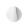 GE Part# WB03T10334 Burner Control Knob (OEM) White