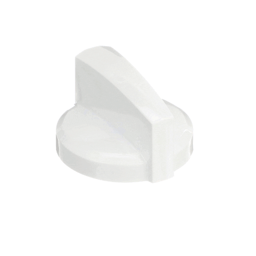 GE Part# WB03X21228 Burner Control Knob (OEM) White
