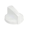GE Part# WB03X21352 Burner Control Knob (OEM) White
