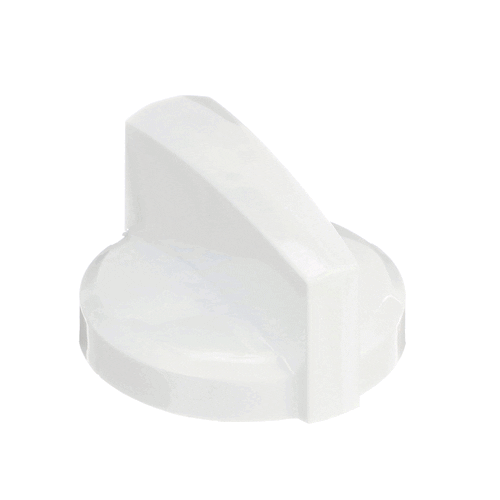 GE Part# WB03X21352 Burner Control Knob (OEM) White