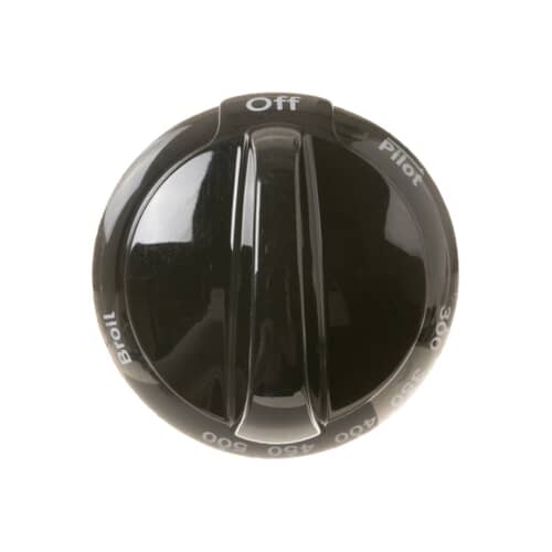 GE Part# WB03X22822 Temperature Control Knob (OEM) Black