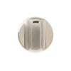 GE Part# WB03X23785 Knob (OEM) Stainless Steel