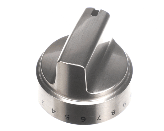 GE Range - Oven/Stove Surface Burner Knob (Stainless) JGBS66REK2SS