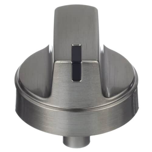 GE Burner Control Knob (Stainless WB03X29315