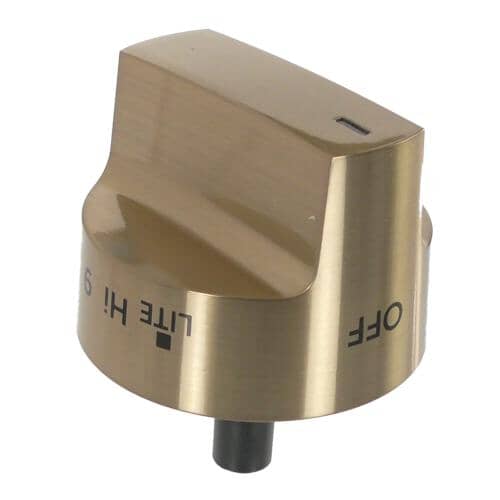 GE Cooktop Burner Control Knob - Bronze CGU366P4T1W2