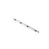 GE Part# WB07K10232 Oven Door Bottom Trim (OEM) Black