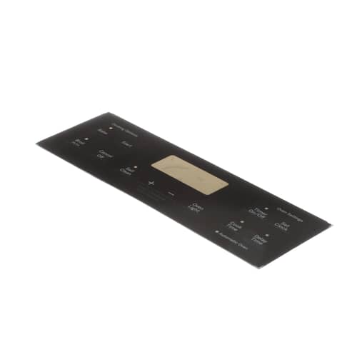 GE Touchpad Overlay Panel Graphics (Black) WB07X25197