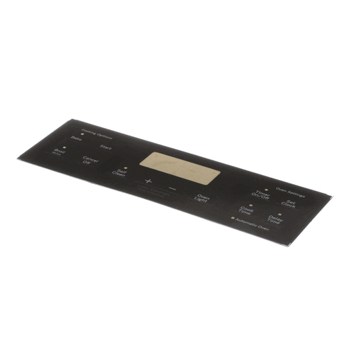 GE Touchpad Overlay Panel Graphics (Black) WB07X25197