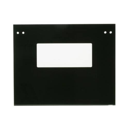 GE Glass Outer Oven Door Panel (Black) WB15T10122
