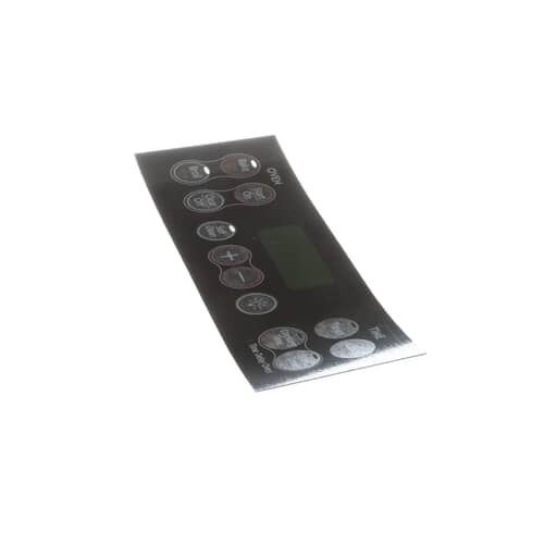 Hotpoint RB757BH1WH Membrane/Keypad/Timer and Buton Overlay - Black Genuine OEM