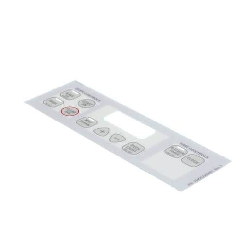 GE Part# WB27T10518 Faceplate Touchpad Graphics (OEM) White