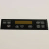 GE Part# WB27T10589 Faceplate Graphics Assembly (OEM)