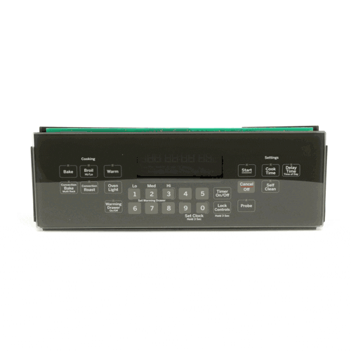 GE Range User Interface Control Board (Black) - WB27X20745