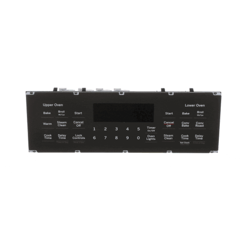 GE Control Board and Overlay WB27X36306