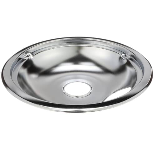 GE Burner Drip Bowl (8 in, Chrome) WB31K5025