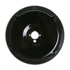 GE JGP336BEV2BB Porcelain Burner Drip Bowl - 9in, Black Genuine OEM