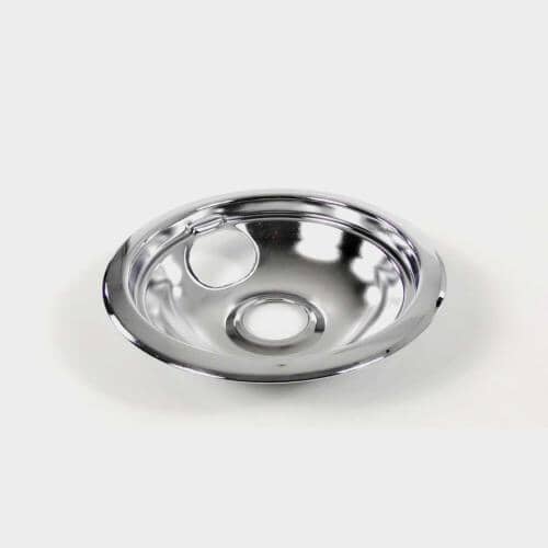 GE Part# WB31M1 Chrome Burner Bowl (OEM) 6 inch