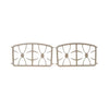 GE Part# WB31X10008 Burner Grate (OEM) Bisque