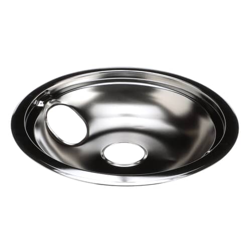 GE Burner Drip Bowl (8 in, Chrome) WB32X5076