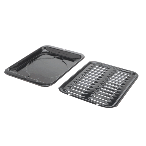 GE Oven Broiler Pan Set (Large 17 in. x 13 in.) JTP48CF2CC
