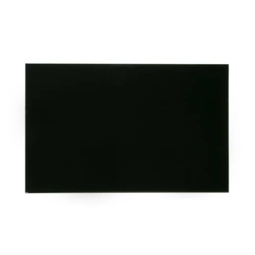GE Part# WB56K31 Inner Door Glass (OEM) Black