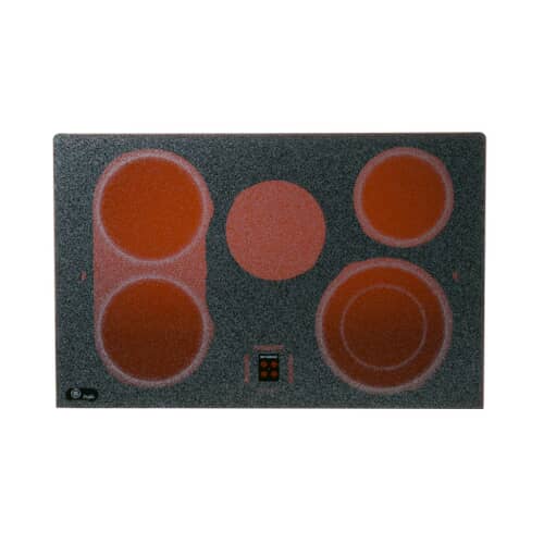 GE Part# WB56T10083 Main Glass Cooktop Assembly (OEM)