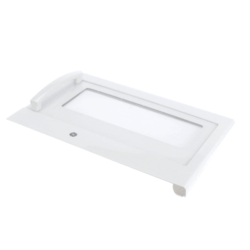 GE JVM3160DF1WW Microwave Door Assembly (White)