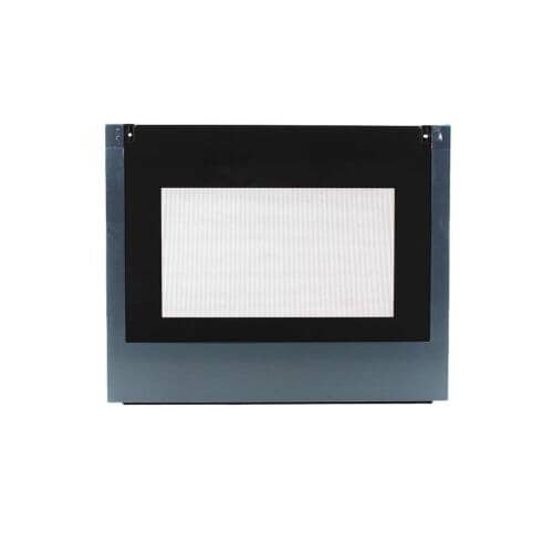 GE Part# WB56X33064 Outer Door Glass Panel (Lower, Stainless) - Genuine OEM