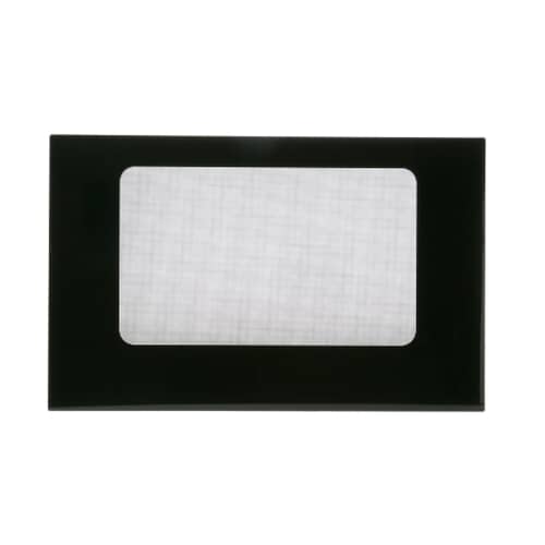 GE JGBP79GEV3BB Outer Door Glass (Black) Genuine OEM
